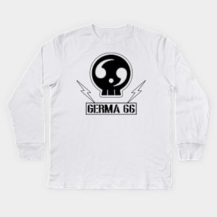 Germa 66 Logo V2 Kids Long Sleeve T-Shirt